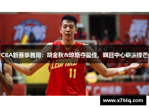 CBA新赛季首周：胡金秋&琼斯夺最佳，瞩目中心崭露锋芒
